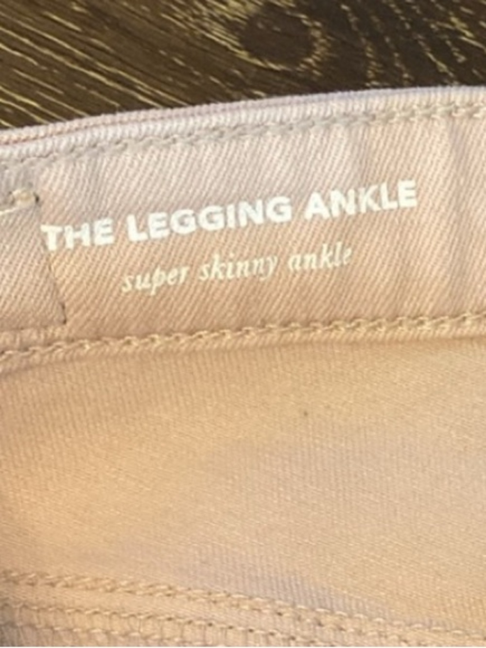 AG Pink Legging Ankle Jean